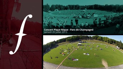 Flâneries 2013 - Timelapse du concert pique-nique