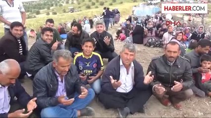 Yağmur Duasına Çıkanlar Dağılmadan Yağış Başladı