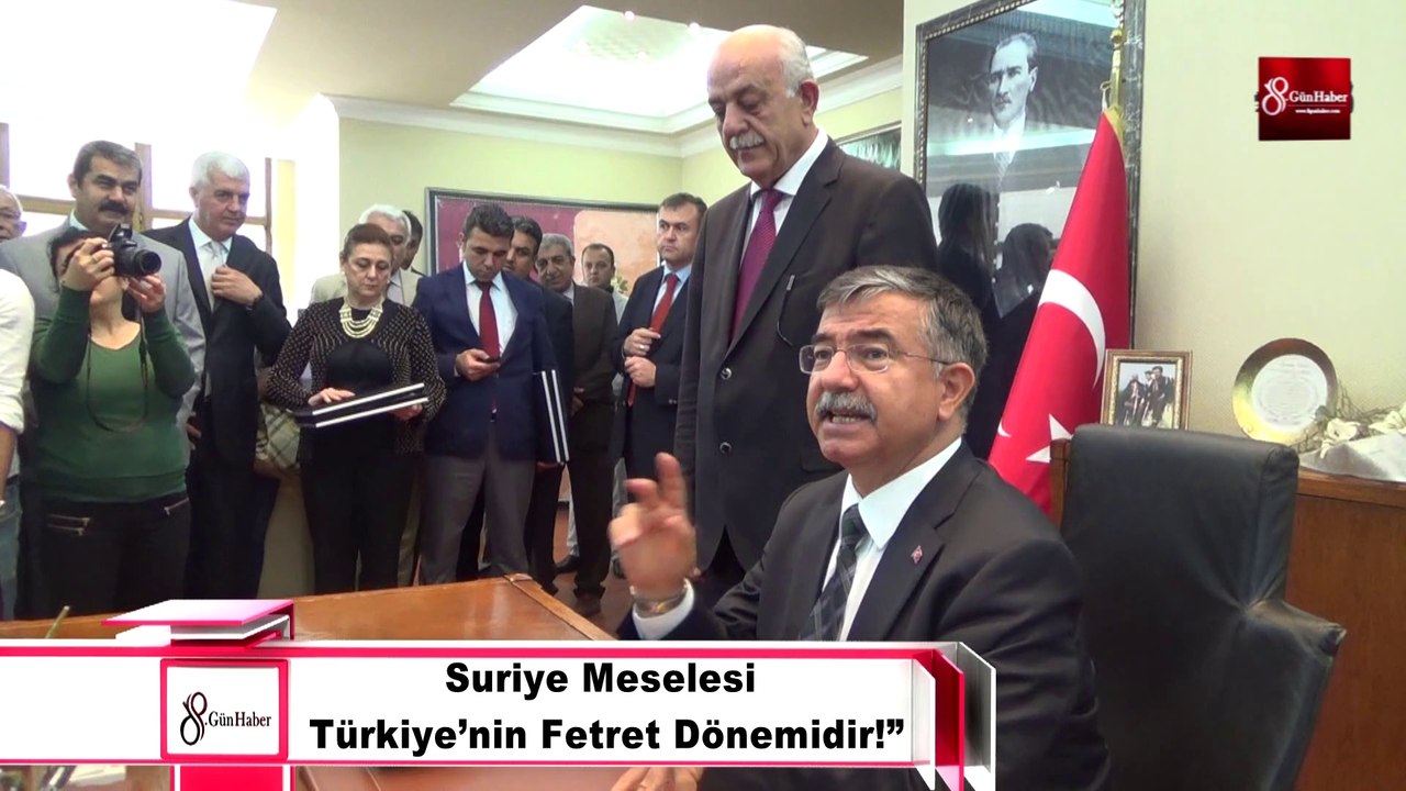 Milli Savunma Bakanı İsmet Yılmaz İskenderun belediyesinde 8gunhaber [Yüksek Kalite ve Büyüklük]
