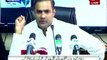 Islamabad Minister for Water and Power Abid Sher Ali press conference
