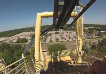 Riding a Roller-Coaster With a GoPro