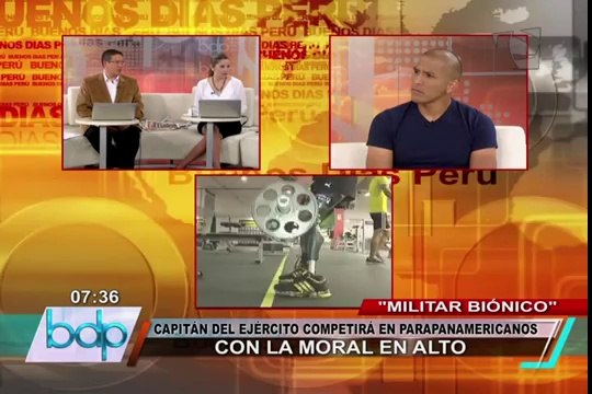 Excapitán que perdió pierna en emboscada pide ayuda para participar en Parapanamericanos