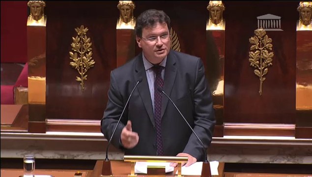 Philippe Gosselin rend hommage aux membres des forces armées alliées ayant pris part au débarquement en Normandie, en France, le 6 juin 1944