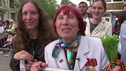 Poutine en Crimée pour la Fête de la victoire