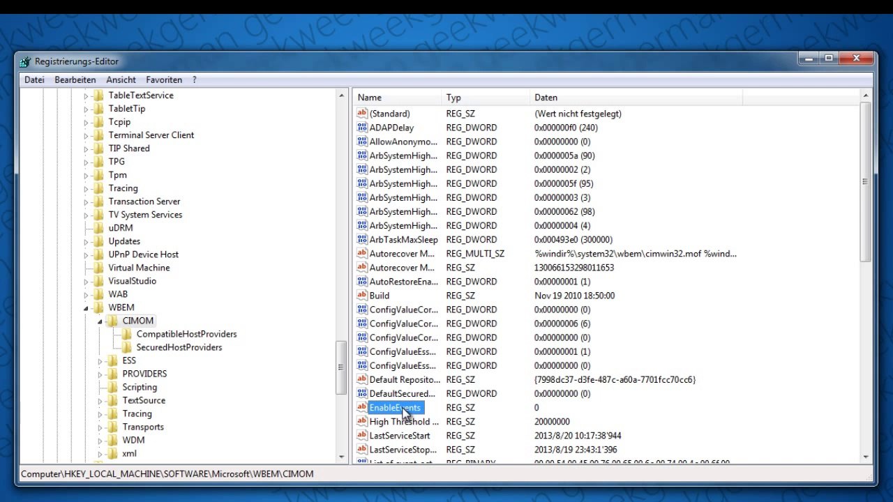 Windows schneller machen- Systemprotokollierung deaktivieren und das System beschleunigen