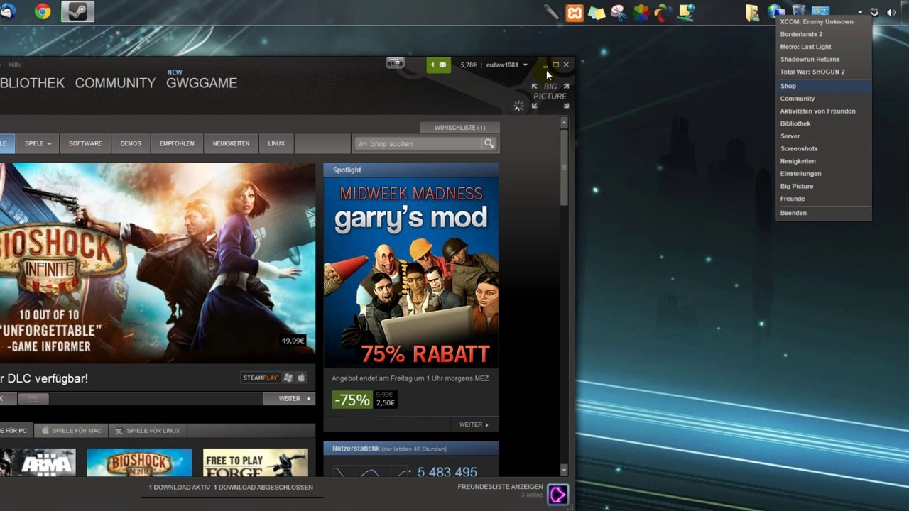 Mehr Power für Steam und Origin Spieler