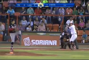 Home Run de Jeancarlo Rubalcaba de Vaqueros Laguna (12-04-2014)