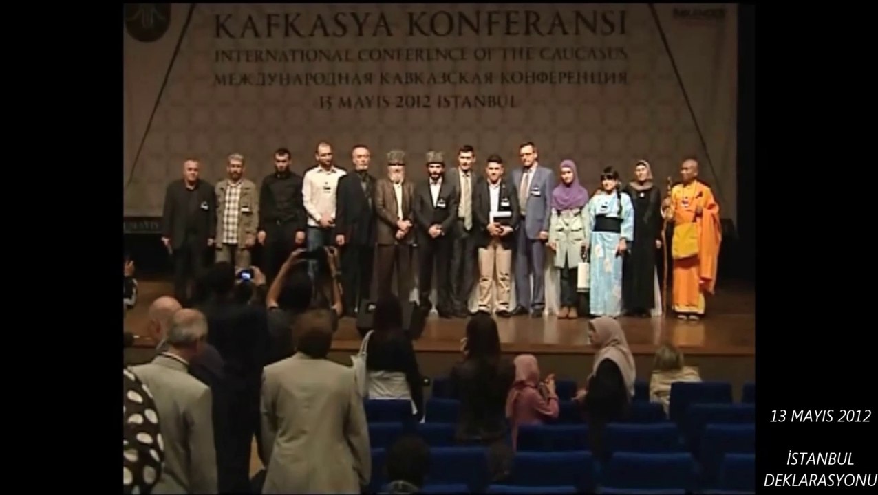 Birleşik, Bağımsız, İslami Kafkasya için İSTANBUL DEKLARASYONU 13 Mayıs 2012