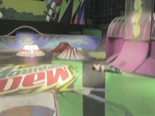 Skater Can’t Manage A Straight Drop