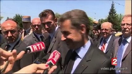 Nicolas Sarkozy agressé physiquement !