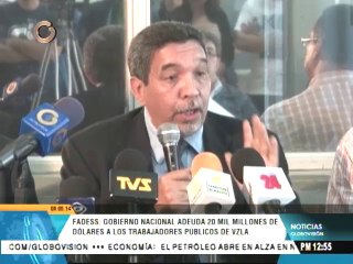 Fadess: Gobierno adeuda más de USD 20 mil millones a trabajadores públicos