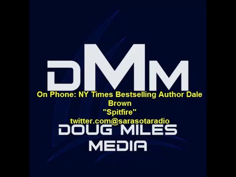 Dale Brown author Spitfire on Book Talk with Doug Miles