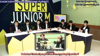 [Turkish Sub] 140427 YinYueTai Idol Show / Super Junior-M 2/3