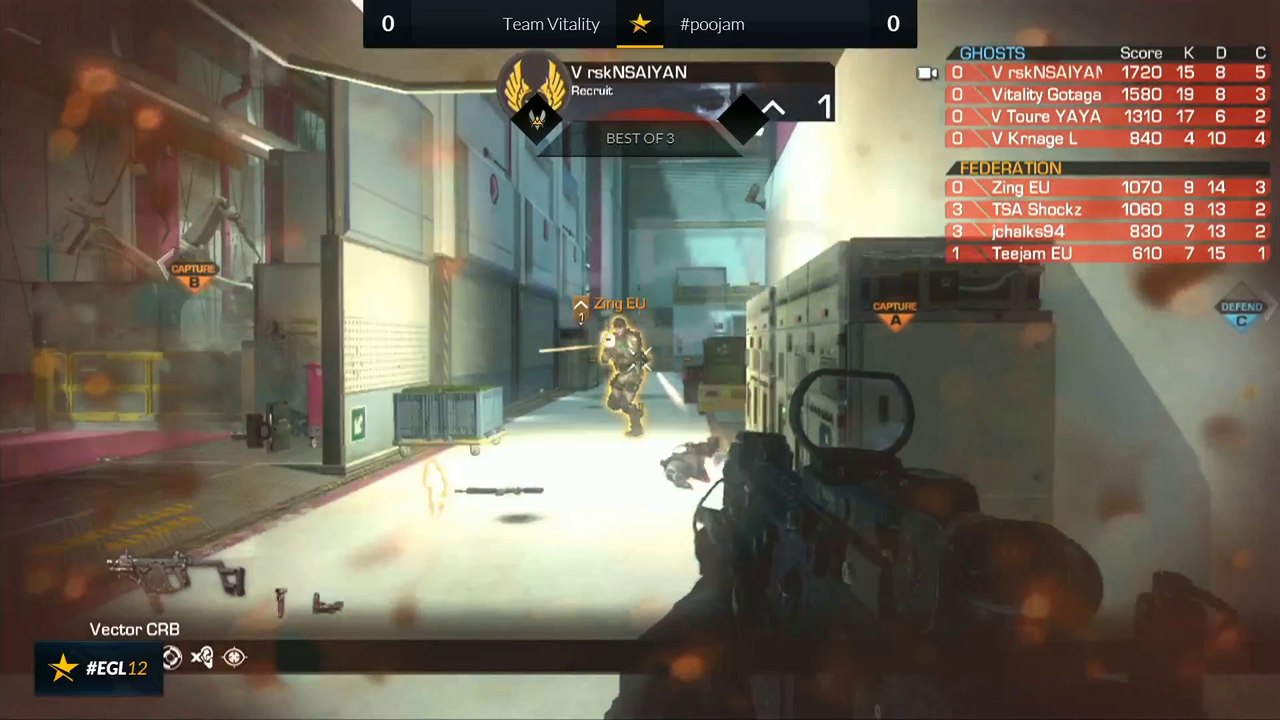 EGL12 : #poojam vs Vitality Rises : WBR3 - Map 1