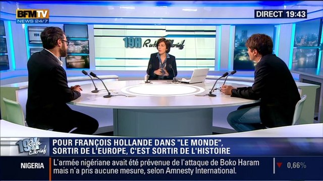 Arnauld Champremier-Trigano et Philippe Moreau-Chevrolet: le face à face de Ruth Elkrief - 09/05