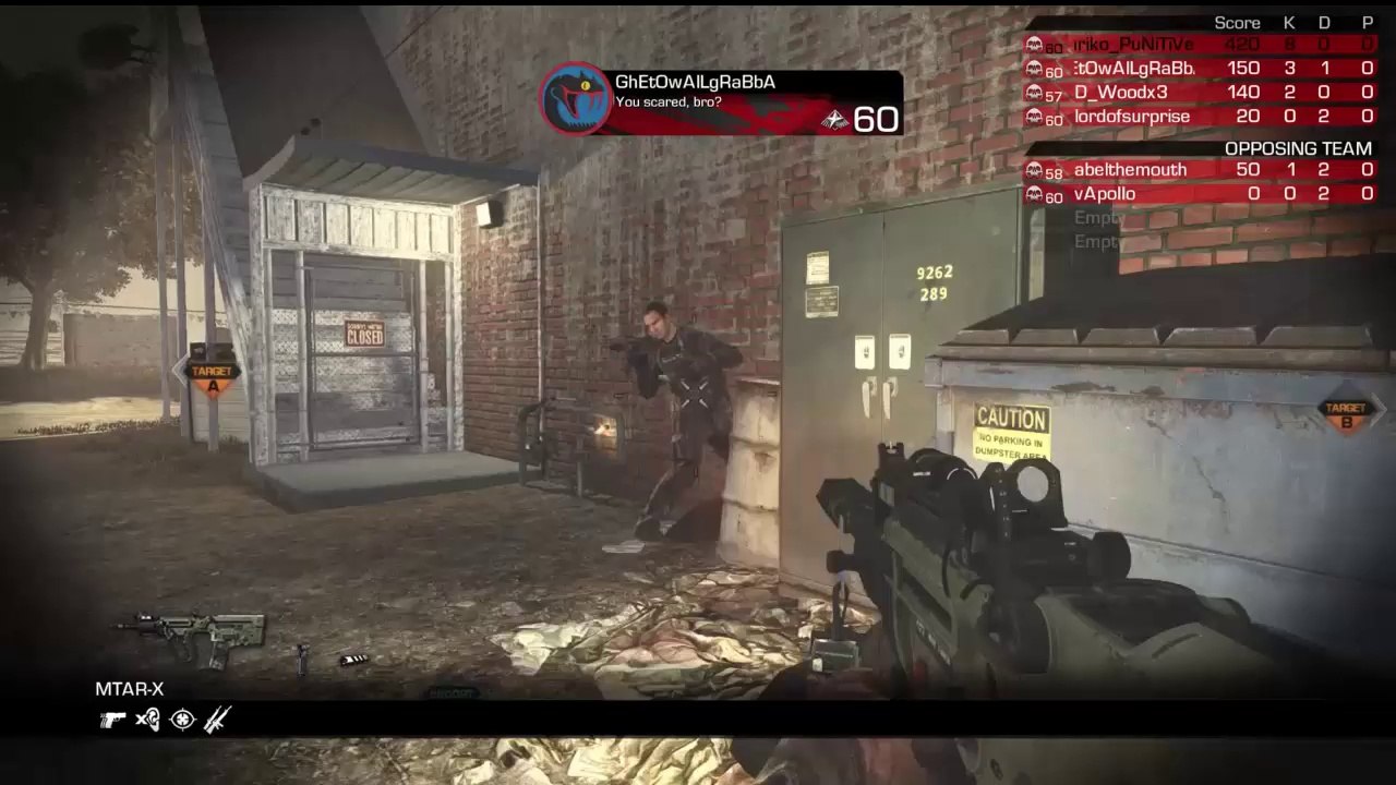 " God Mod Activated " Call of Duty Clan vs Clan Match