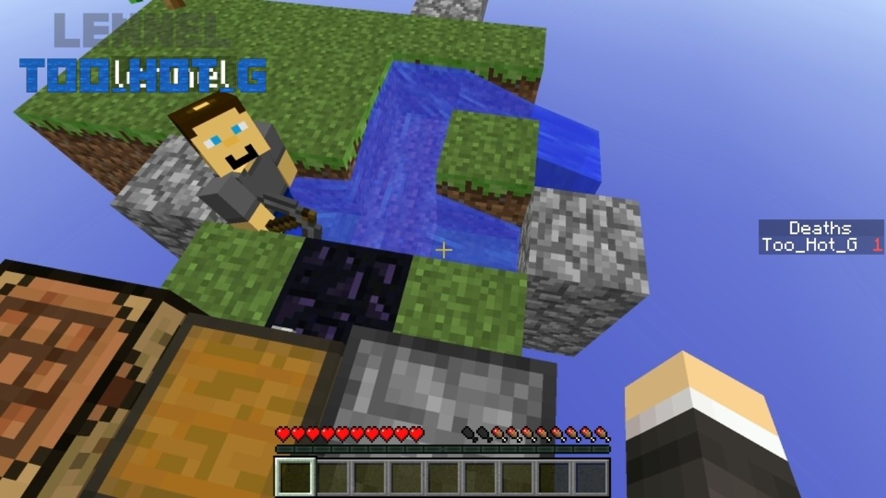 FSG Minecraft - The End of Skyblock - FAIL! (Outtake)