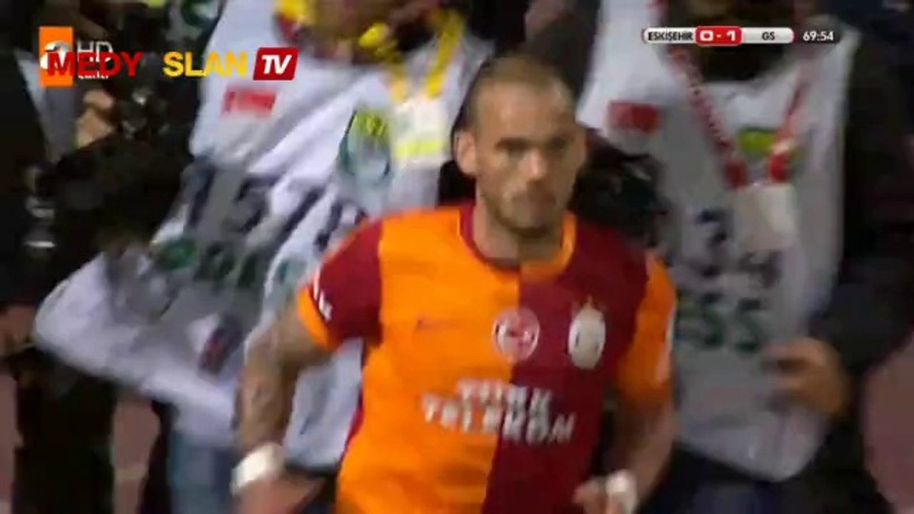 Sneijder'in kupayı getiren golü!