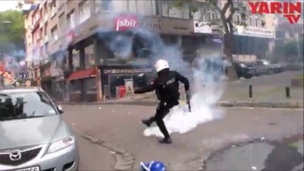 Polis vs Devrimci (police vs revolutionist)