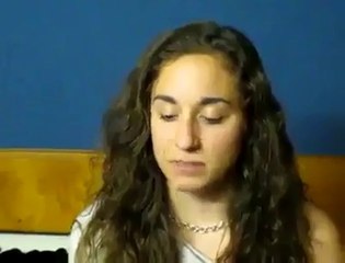 girl having serious talent