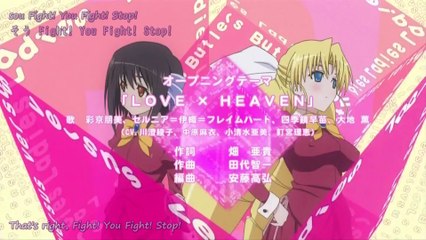 Ladies vs Butlers! - Opening 1 [Love x Heaven] ( Sous Titré JAP / EN ) 1080p Download et Streaming .