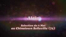 Alain - Soirée de sélections du championnat d'île-de-France 2014 de karaoké au ChinaTown Belleville (Paris, 75) - Interprêtation de Alain
