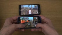 GTA San Andreas LG L90 vs. Samsung Galaxy S3 Mini Gameplay Comparison