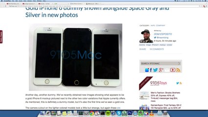 NEW Apple iPhone 6 GOLD LEAKED
