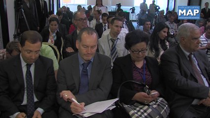 Point de presse organisé à l'issue de la visite de La Garde au Maroc