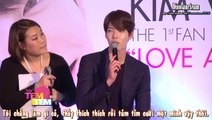 {Dinosaurteam}[Vietsub] 140404 Kim Woo Bin Fan Meeting in Thailand 'Love at First Sight' (PRESS)