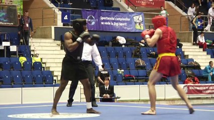 Yves Landu vs Mate Megyeri - Championnat wushu sportif 2014 - Sanda -70