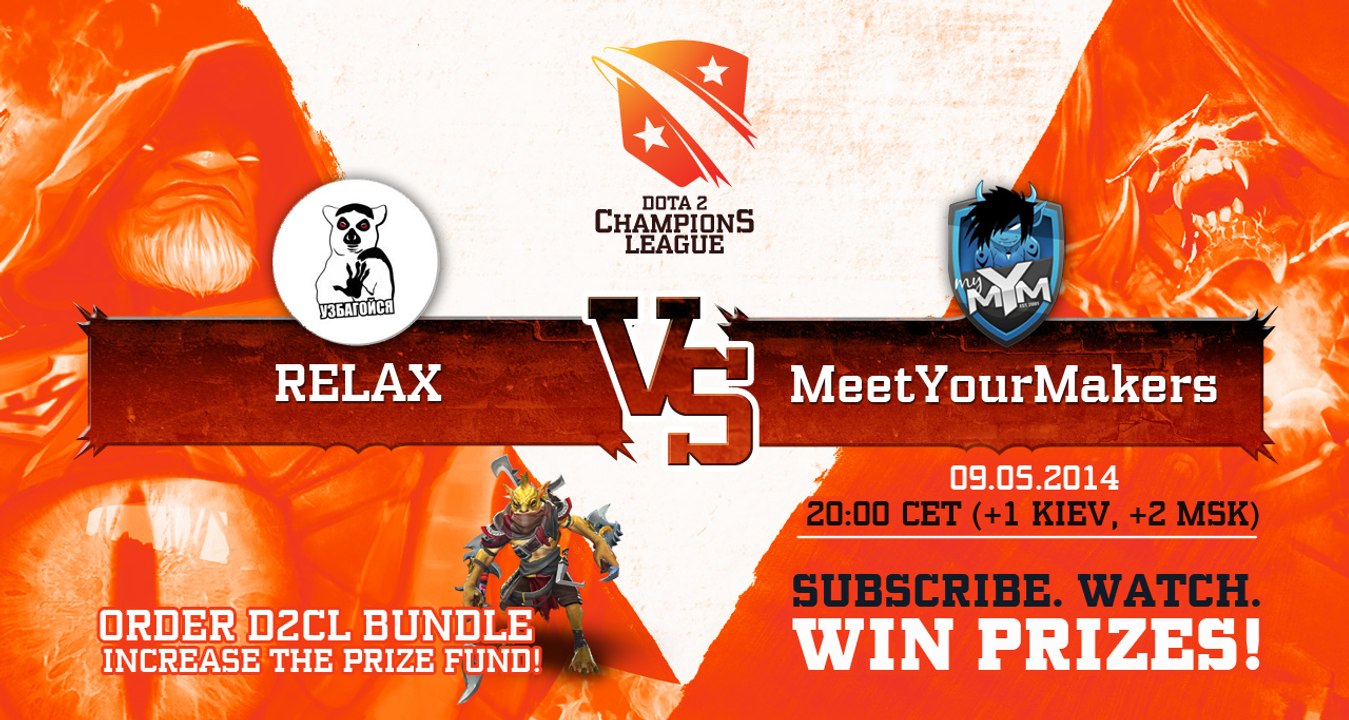 MYM vs Relax Game 2 - Dota 2 Champions League -  @DotaCapitalist & @Pimpmuckl