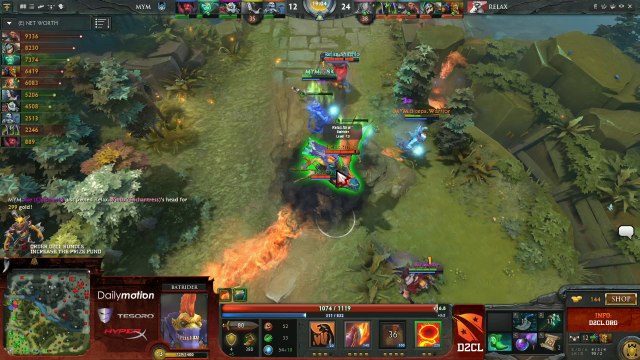 MYM vs Relax Game 1 - Dota 2 Champions League - @DotaCapitalist & @Pimpmuckl