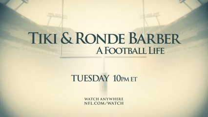 A Football Life Tiki & Rondie Barber Tuesday 10pm ET