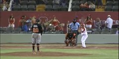 Home Run 2 de Jorge Guzman de Rojos del Aguila de Veracruz 16-04-2014