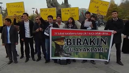 Ankara Yakup Köse İçin Adalet İstiyoruz  ! Basın Açıklaması