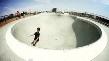 Young talented skater : Trey Wood in the park!