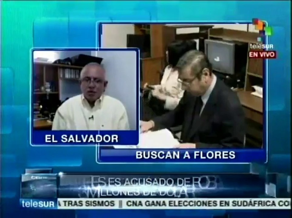 Interpol emite difusión roja contra expresidente salvadoreño