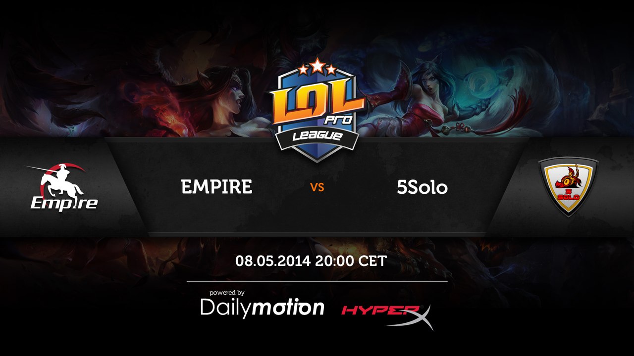 5SOLO vs Empire - game 1 (ENG)