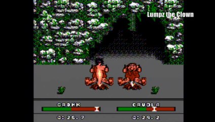 Let's Play Caveman Games (NES) with Lumpz the Clown