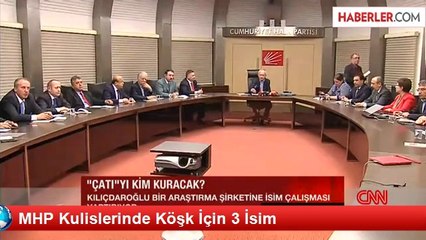 MHP Kulislerinde Köşk İçin 3 İsim