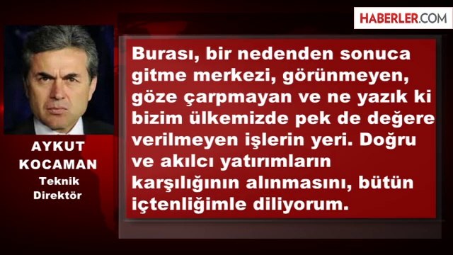 Aykut Kocaman: Kendimi Toparladım