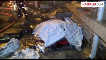 Bağcılar'da Yanan Mağaza 6 Saatte Söndürülebildi