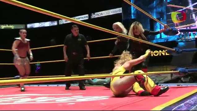 Lluvia, Marcela, Princesa Sugheit vs La Seductora, Princesa Blanca, Tiffany