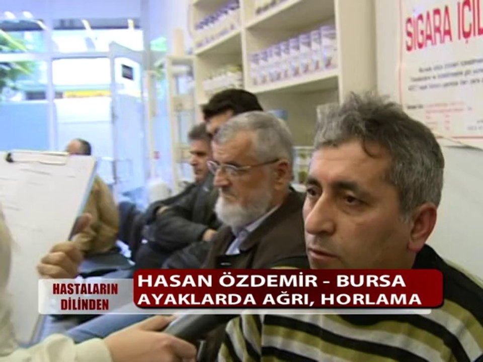 AYAKLARDA AĞRI,HORLAMA HASTALIĞI VARDI ŞİFALI BİTKİLERİ KULLANDI