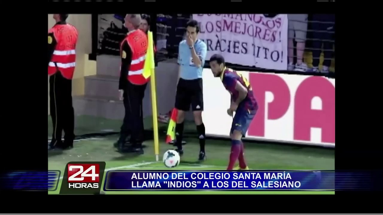 Alumno del colegio Santa María llama "indios" a los estudiantes del Salesiano