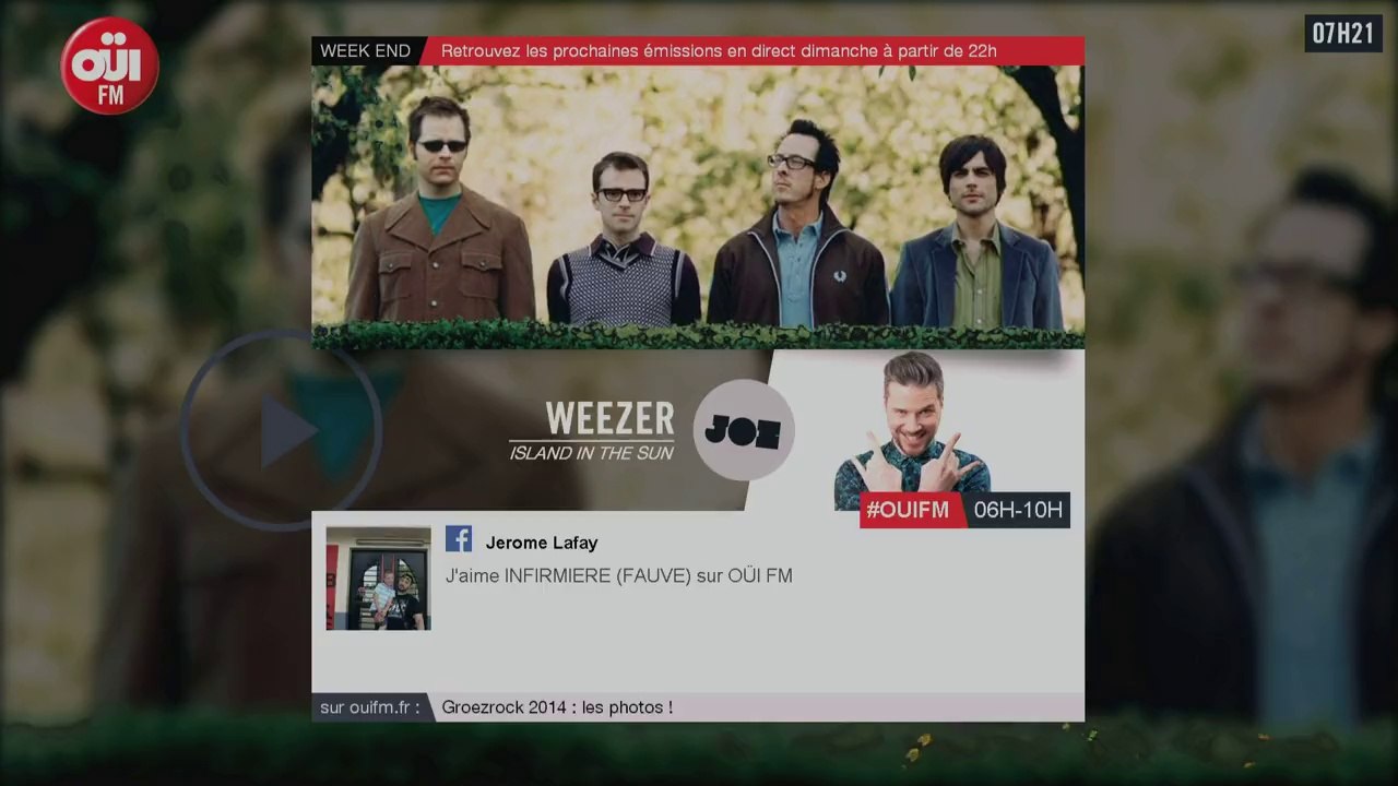 OUI FM TELE Live