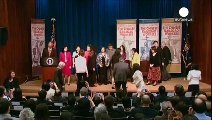 19th century Chinese railway labourers honoured in US