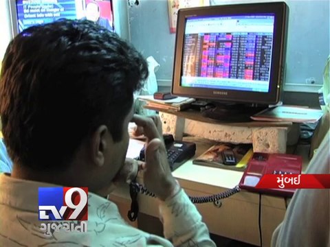 Mumbai : Sensex sniffs Narendra Modi win, surges to record highs - Tv9 Gujarati