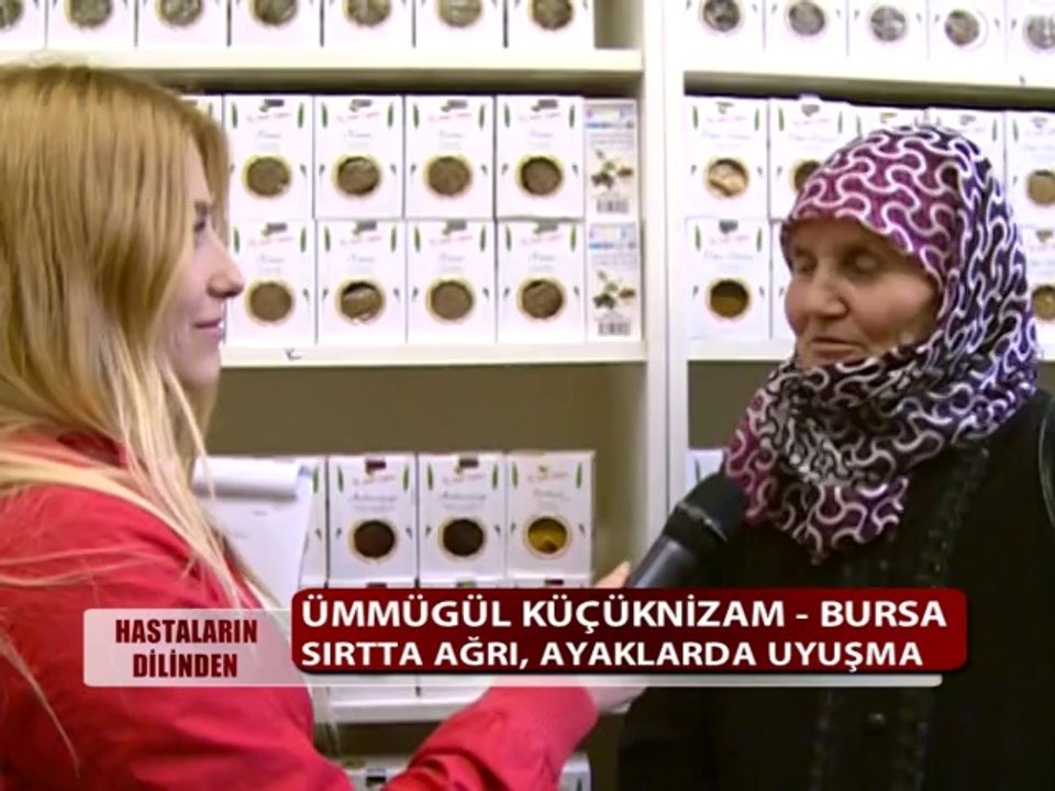SIRTTA AĞRI,AYAKLARDA UYUŞMA HASTALIĞI VARDI ŞİFALI BİTKİLERİ KULLANDI